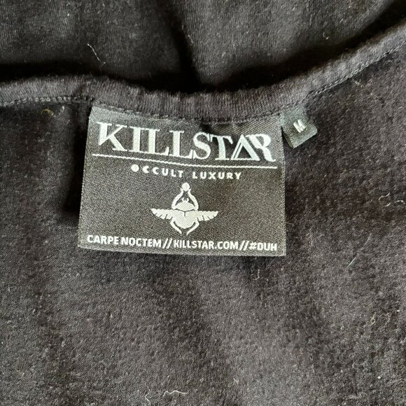 Killstar Hex Your Ex Occult Luxury Sleeveless Graphic Tank Top Medium Black - Picture 7 of 7